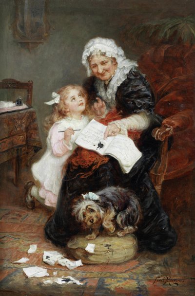The Penitent Puppy by Frederick Morgan